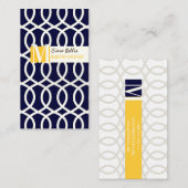 PixDezines monaco trellis/diy kleuren in een breuk Visitekaartje (Voorkant / Achterkant)