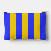 PixDezines Monogram Cabana Streep Kobalt Geel Etui (Achterkant)