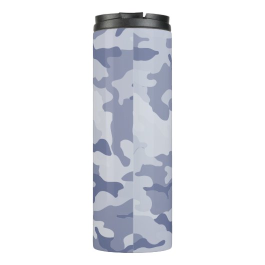PixDezines Monogram Militair Camouflage Thermosbeker (Achterkant)