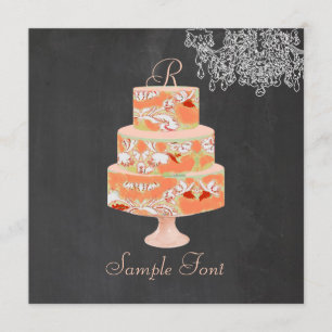 PixDezines Monogram rijst Kaart