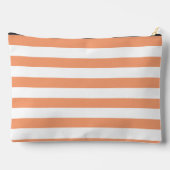 PixDezines Monogram Streep koraal wit Etui (Achterkant)