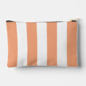 PixDezines Monogram Streep koraal wit Etui (Achterkant)