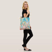 PixDezines Monstera | Iriserend goud | DIY-kleur Tote Bag (Op model)