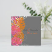 PixDezines Monstera/tropical+swirls/diy kleuren Kaart (Staand voorkant)