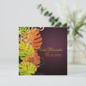 PixDezines Monstera, Tropische olie + Zwemelen Kaart (Staand voorkant)