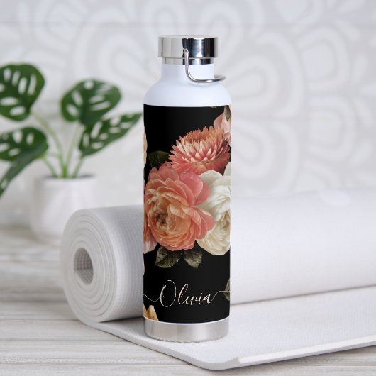 PixDezines Moody Botanical DIY Background Waterfles (Yoga)