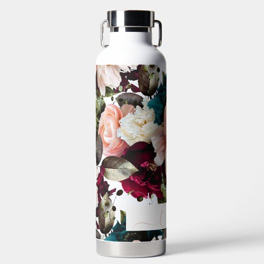 PixDezines Moody Botanical DIY Background Waterfles (Voorkant)