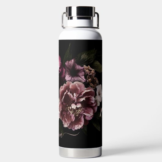 PixDezines Moody Botanical DIY Background Waterfles (Achterkant)