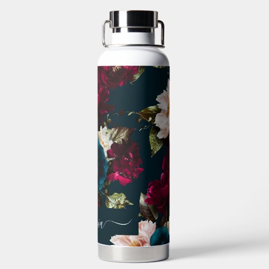 PixDezines Moody Botanical DIY Background Waterfles (Achterkant)