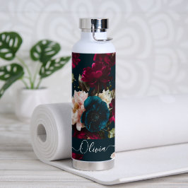 PixDezines Moody Botanical DIY Background Waterfles