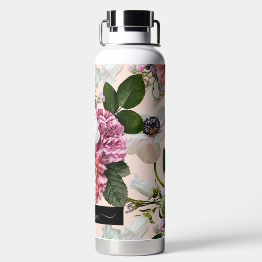 PixDezines Moody Botanical DIY Background Waterfles (Achterkant)