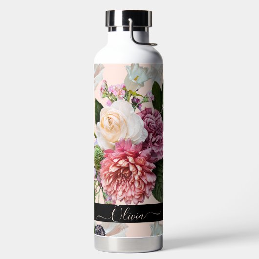 PixDezines Moody Botanical DIY Background Waterfles (Links)