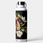 PixDezines Moody Flower Bouquet DIY Achtergrond Waterfles (Achterkant)