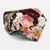 PixDezines Moody Fresh Flowers DIY Achtergrond Stropdas (Opgerold)