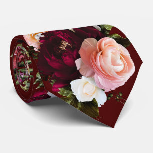 PixDezines Moody Verse Bloemen DIY Achtergrond Stropdas