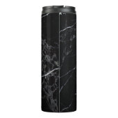 PixDezines Mrs BLACK MARBLE FAUX GOLD Thermosbeker (Achterkant)