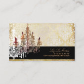 PixDezines murano glass chandeliers/DIY fonts Visitekaartje (Achterkant)