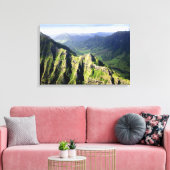 PixDezines napali-kust Canvas Afdruk (Insitu (Woonkamer))