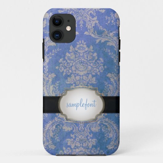 PixDezines natasha damask Case-Mate iPhone Case (Achterkant)