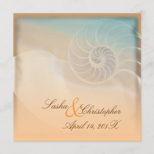 PixDezines nautilus, dikke uitnodigingen