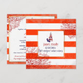 PixDezines nautische ankers+lifesavers+vuurtoren Kaart (Voorkant / Achterkant)