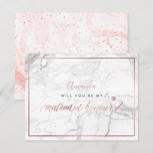 PixDezines Nep roosgoud  Jij  Getuige Kaart