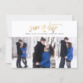 PixDezines Nepgoud Moderne Borstel Schrift Save The Date