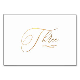 PixDezines Nepgoud Romantische Calligrafie Drie 3 Kaart