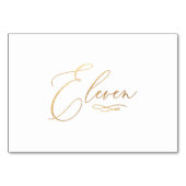 PixDezines Nepgoud Romantische kalligrafie Elf Kaart (Voorkant)