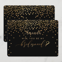 PixDezines Nepgoud Wil je..Bruidsmeisje