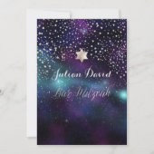 PixDezines NGHT SKY BAR MITZVAH ✡ Kaart (Voorkant)