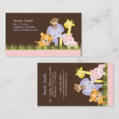 PixDezines Oerwoud Fun Daycare Visitekaartje (Voorkant / Achterkant)