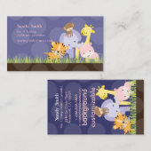 PixDezines-Oerwoud van Fun Daycare, aangepaste kle Visitekaartje (Voorkant / Achterkant)