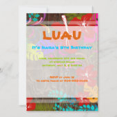 PixDezines Ohana Luau Kaart (Achterkant)