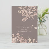 PixDezines Olive Branches/Roos Gold/DIY Bckgrnd Kaart (Staand voorkant)