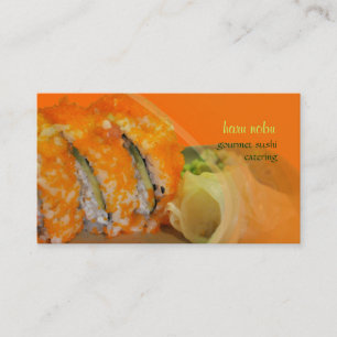 PixDezines Omhulde Masago Sushi Visitekaartje