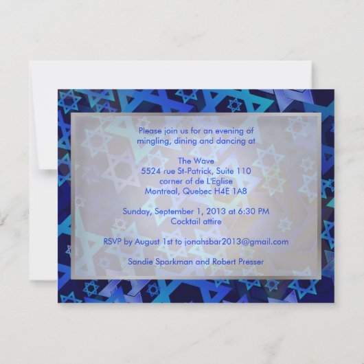 PixDezines ontvangst mod star/diy achtergrond kleu Kaart (Achterkant)