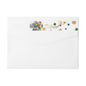 PixDezines oogverblindend goud + groen confetti/va (Achterkant)