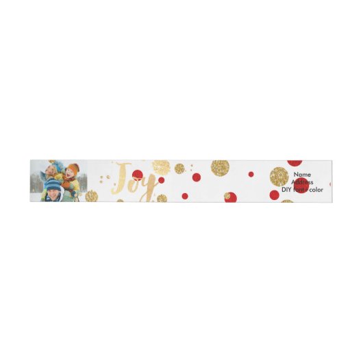 PixDezines oogverblindend goud+rood confetti/vakan (Individueel)