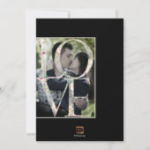 PixDezines Opslaan Datum/Botanica Liefde Save The Date (Achterkant)