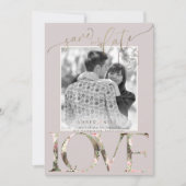 PixDezines Opslaan Datum/Botanica Liefde Save The Date (Voorkant)