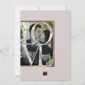 PixDezines Opslaan Datum/Botanica Liefde Save The Date (Achterkant)