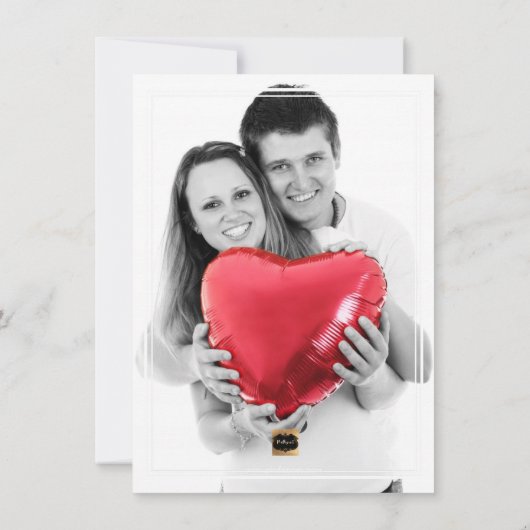 PixDezines Opslagdatum/Kleurenloop/Regenboog Save The Date (Achterkant)