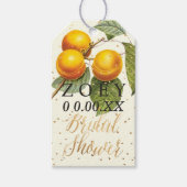 PixDezines Orchard/Peaches/Redoute Cadeaulabel (Voorkant)