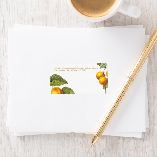 PixDezines Orchard/Peaches/Redoute Etiket (Insitu)