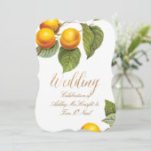 PixDezines Orchard/Peaches/Redoute Kaart (Staand voorkant)