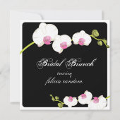 PixDezines orchid/bridal brunch/diy background Kaart (Voorkant)