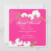 PixDezines orchid/bridal brunch/diy background Kaart (Achterkant)