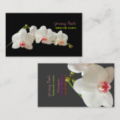 PixDezines orchid/diy achtergrondkleur ♥ ♥ ♥ Visitekaartje (Voorkant / Achterkant)