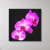 PixDezines Orchid/Hot Pink/DIY Achtergrondkleur Canvas Afdruk (Voorkant)